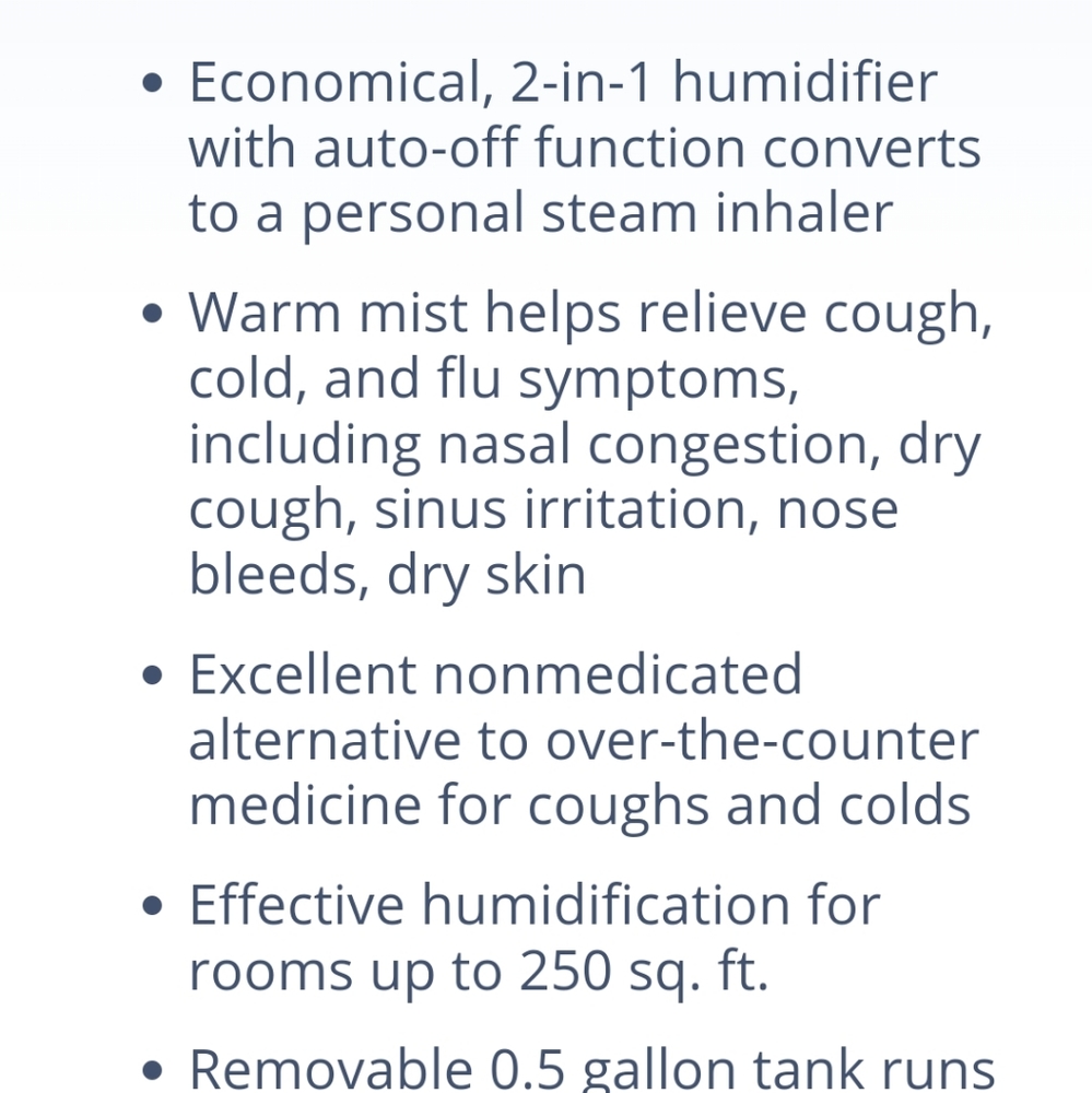 Humidifier & Steam Inhaler - Picture 9 of 10